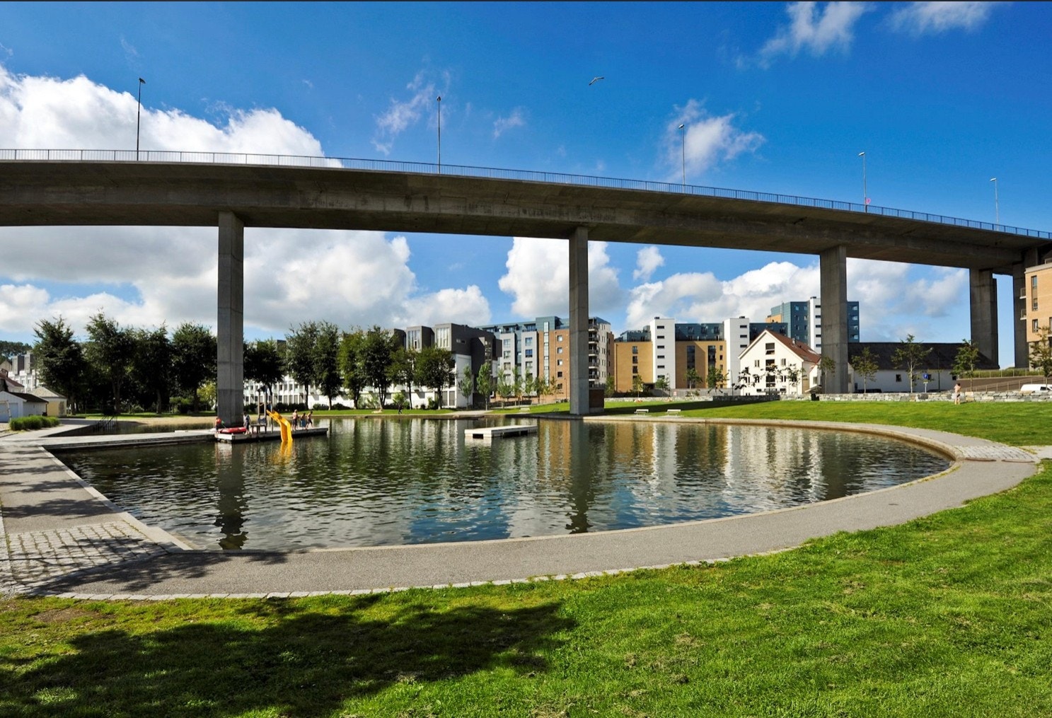 Badedammen Galleribilde