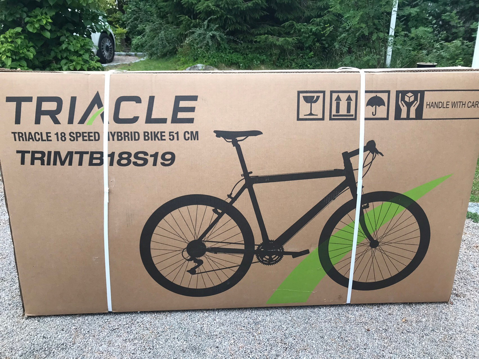 Triacle 18 speed new arrivals hybrid bike