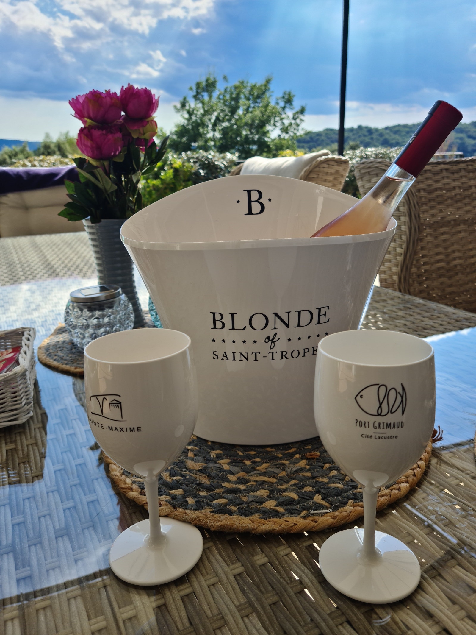 Stemning på terrassen Galleribilde