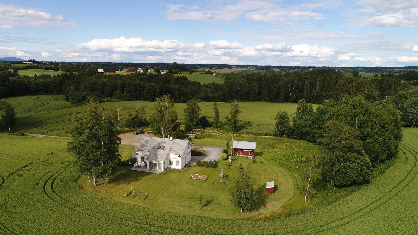 Landlig beliggenhet Galleribilde