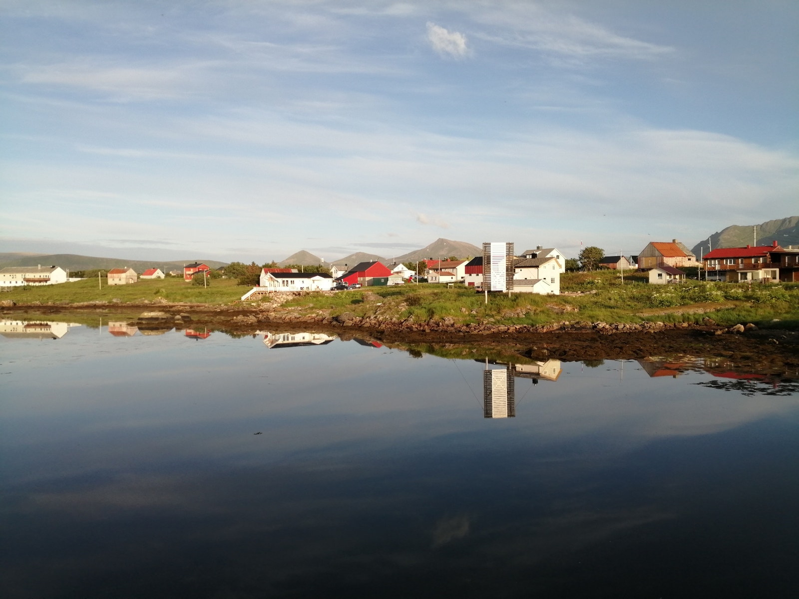 Bildet tatt fra vest fra moloen juli 2020 Galleribilde