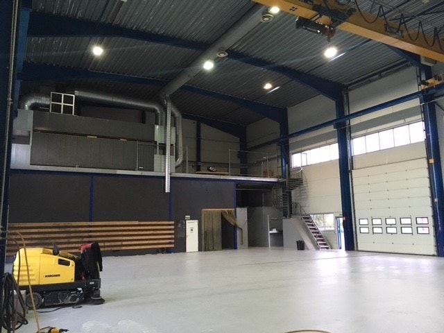 Versksted/hovedhall Galleribilde