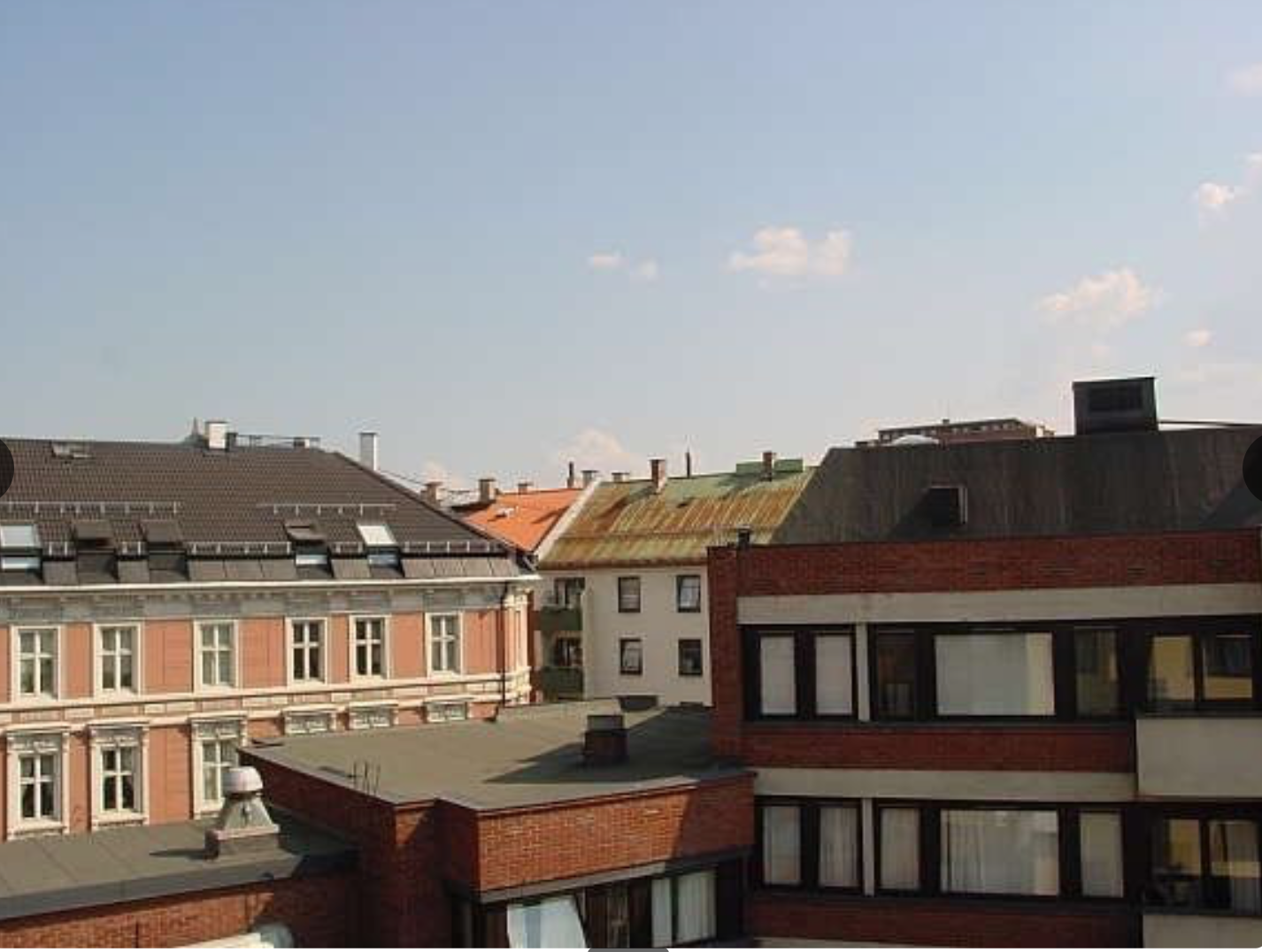 Utsikt fra vinduet Galleribilde