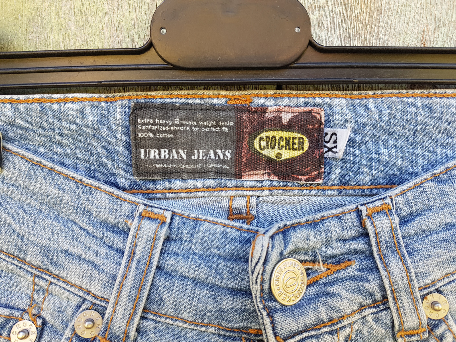 Retro Crocker bukse jeans. Str. XS. Vintage Denimbukse Retro Crocker bukse jeans. Str. XS. Vintage Denimbukse