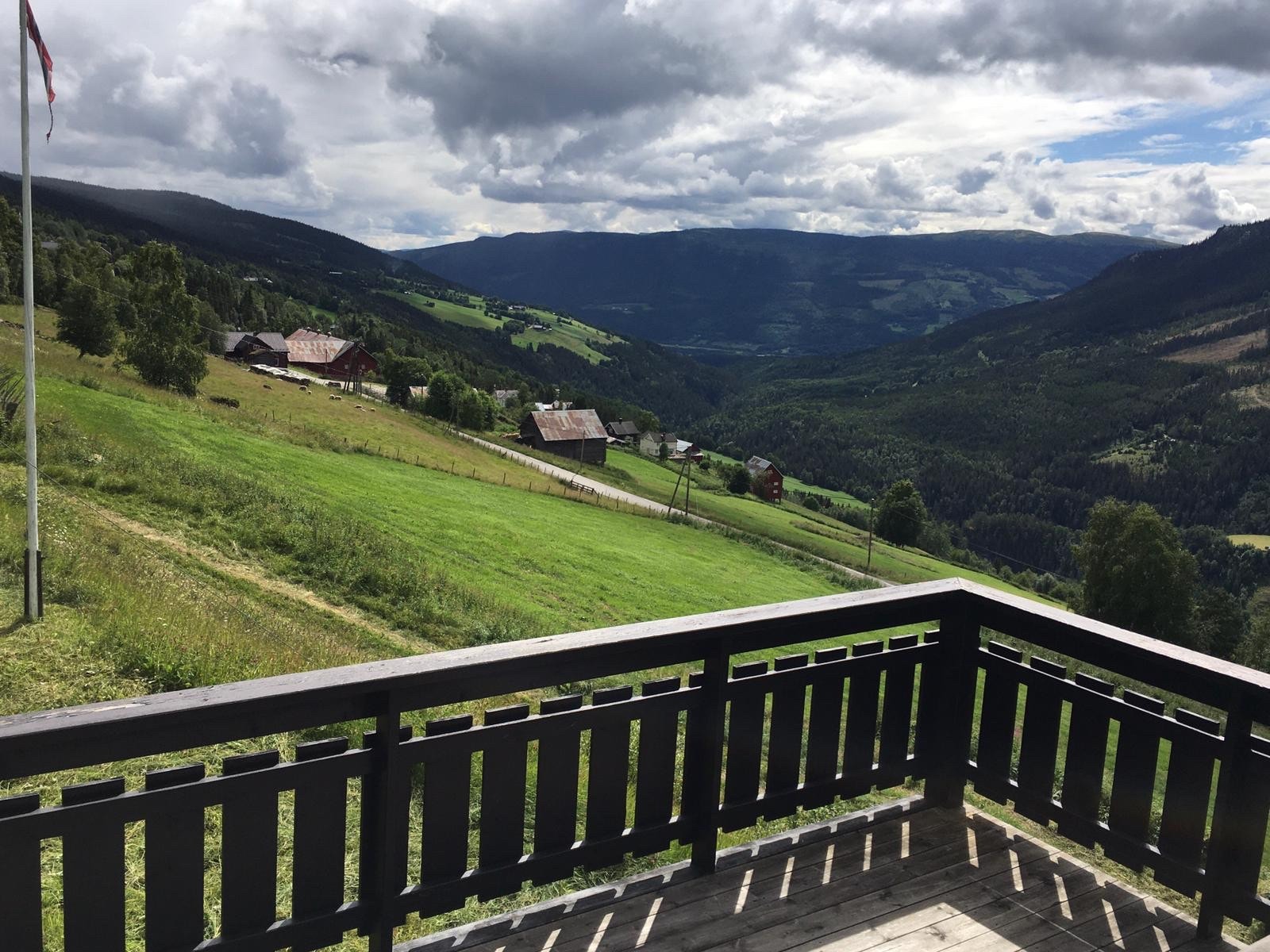 Utsikt mot syd Galleribilde