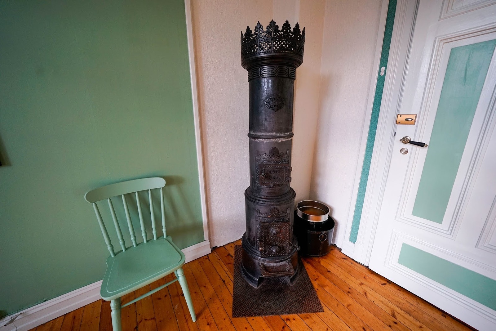 Ovnen gir god varme. Galleribilde