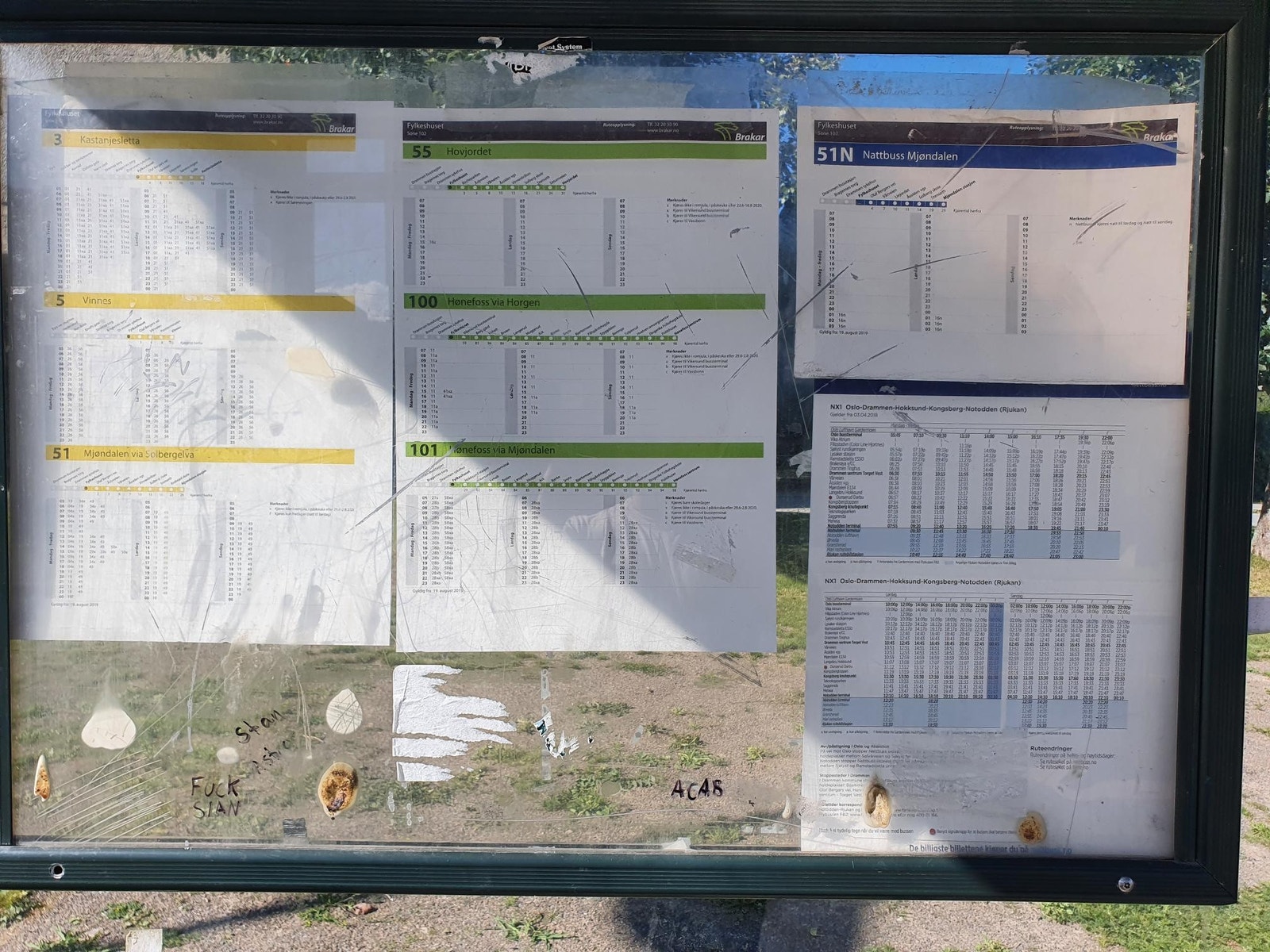 Bussruter i nærheten Galleribilde