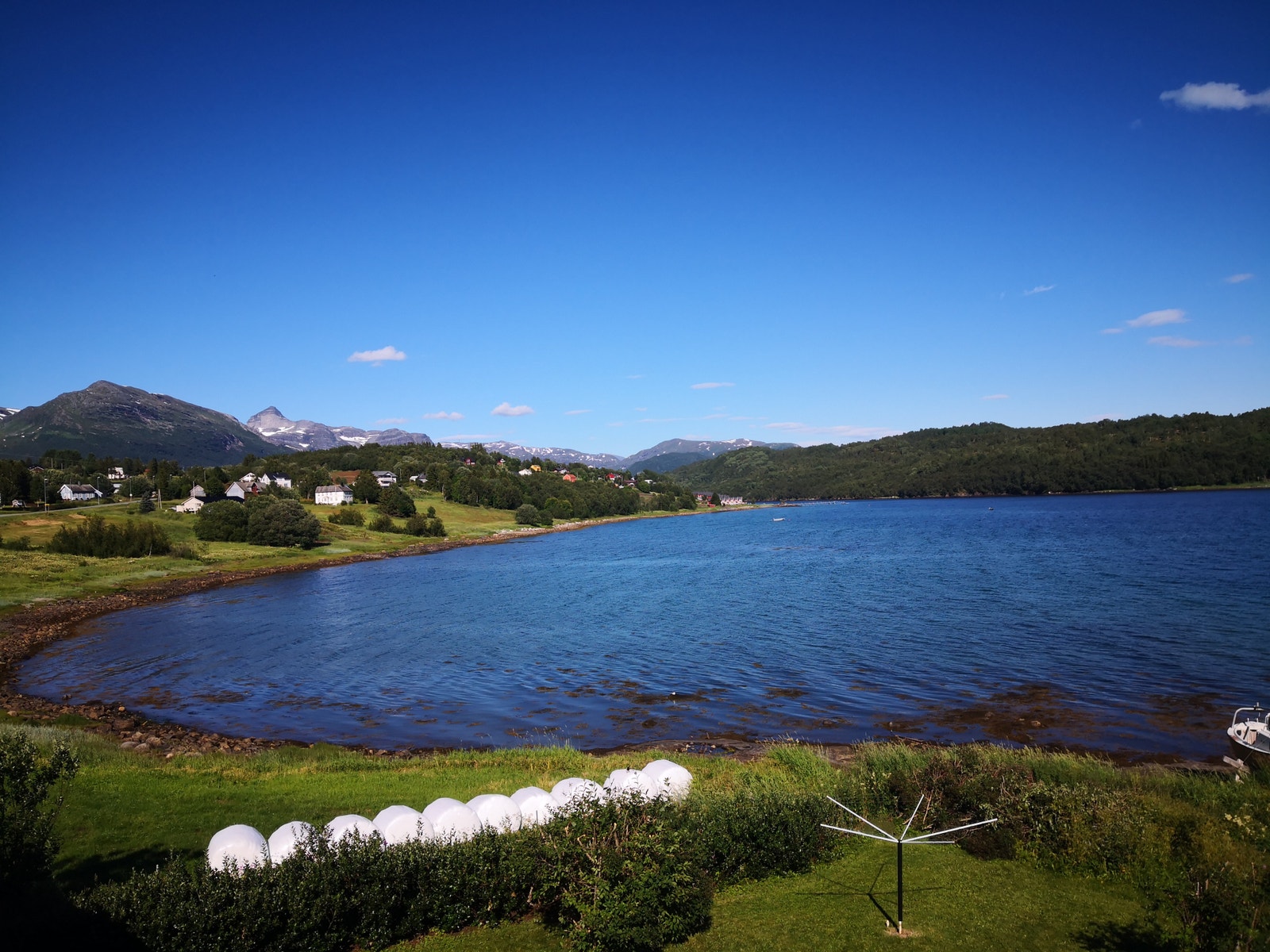 Utsikt fra veranda Galleribilde