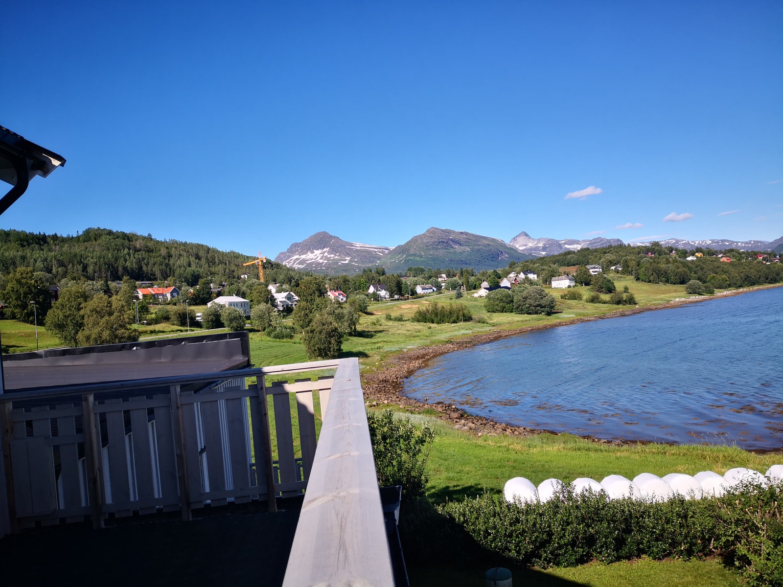 Utsikt fra veranda Galleribilde