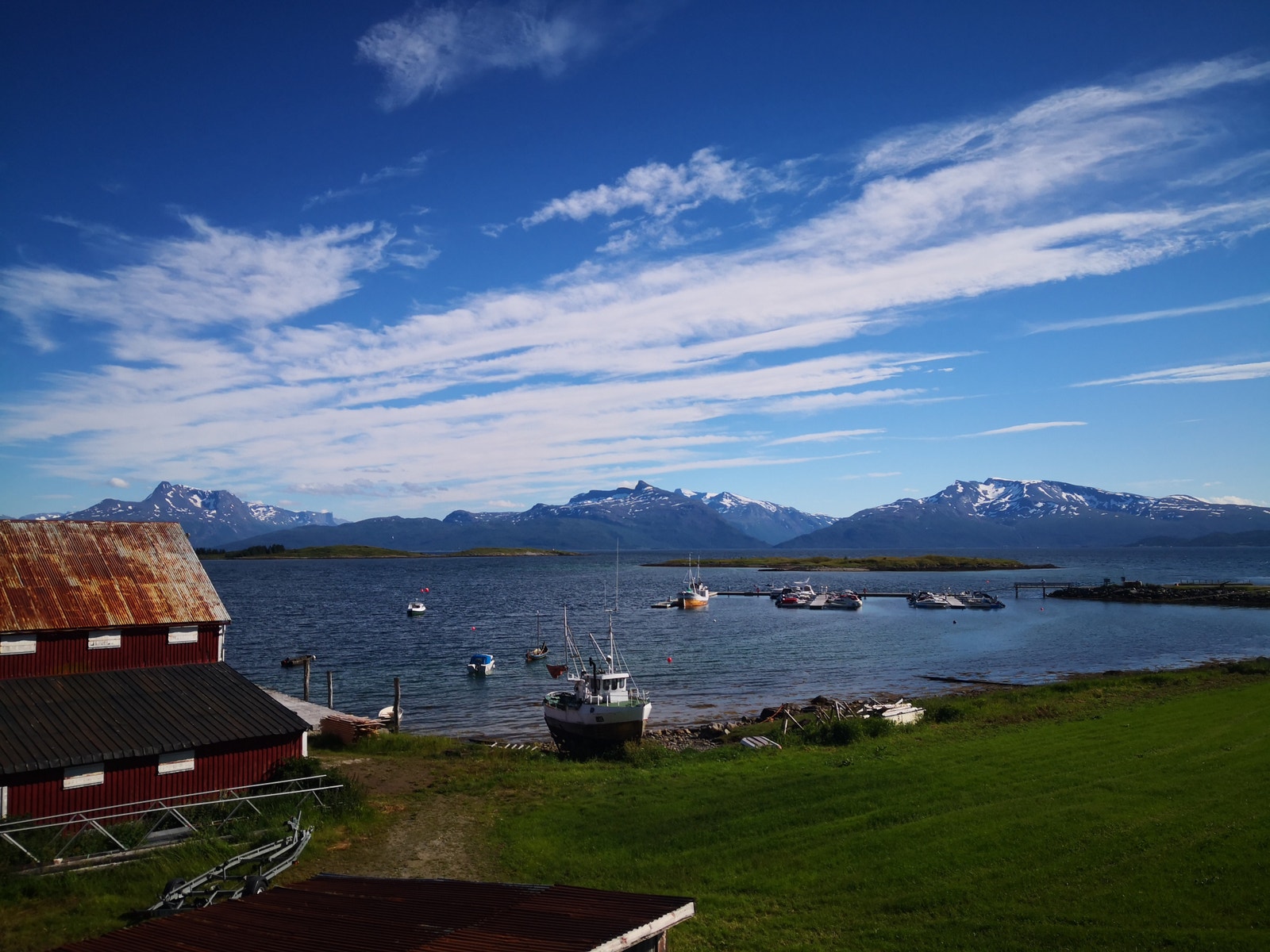 Utsikt fra veranda Galleribilde
