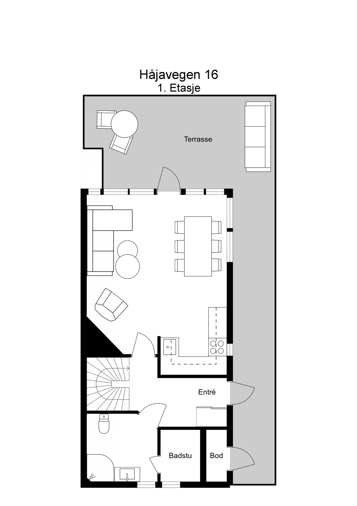 Planskisse 1. etasje