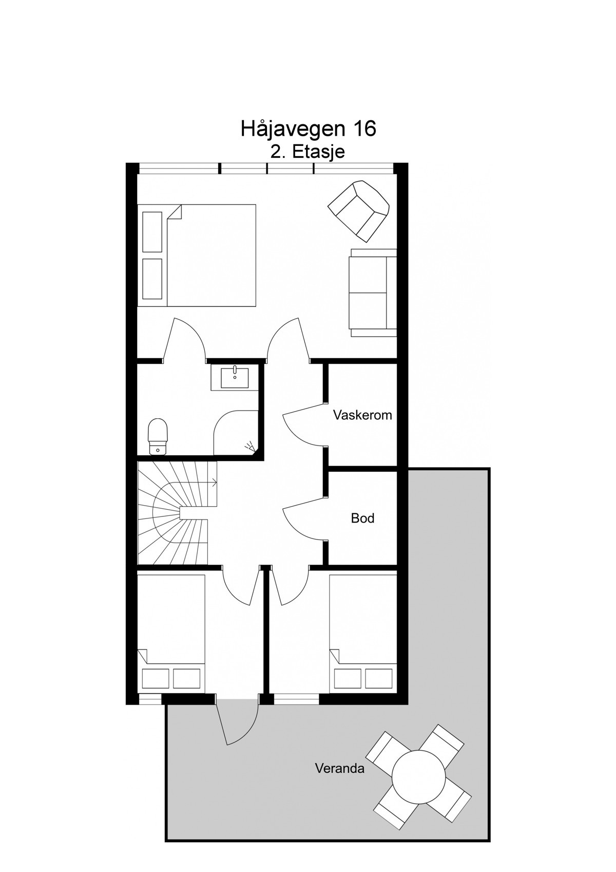 Planskisse 2. etasje
