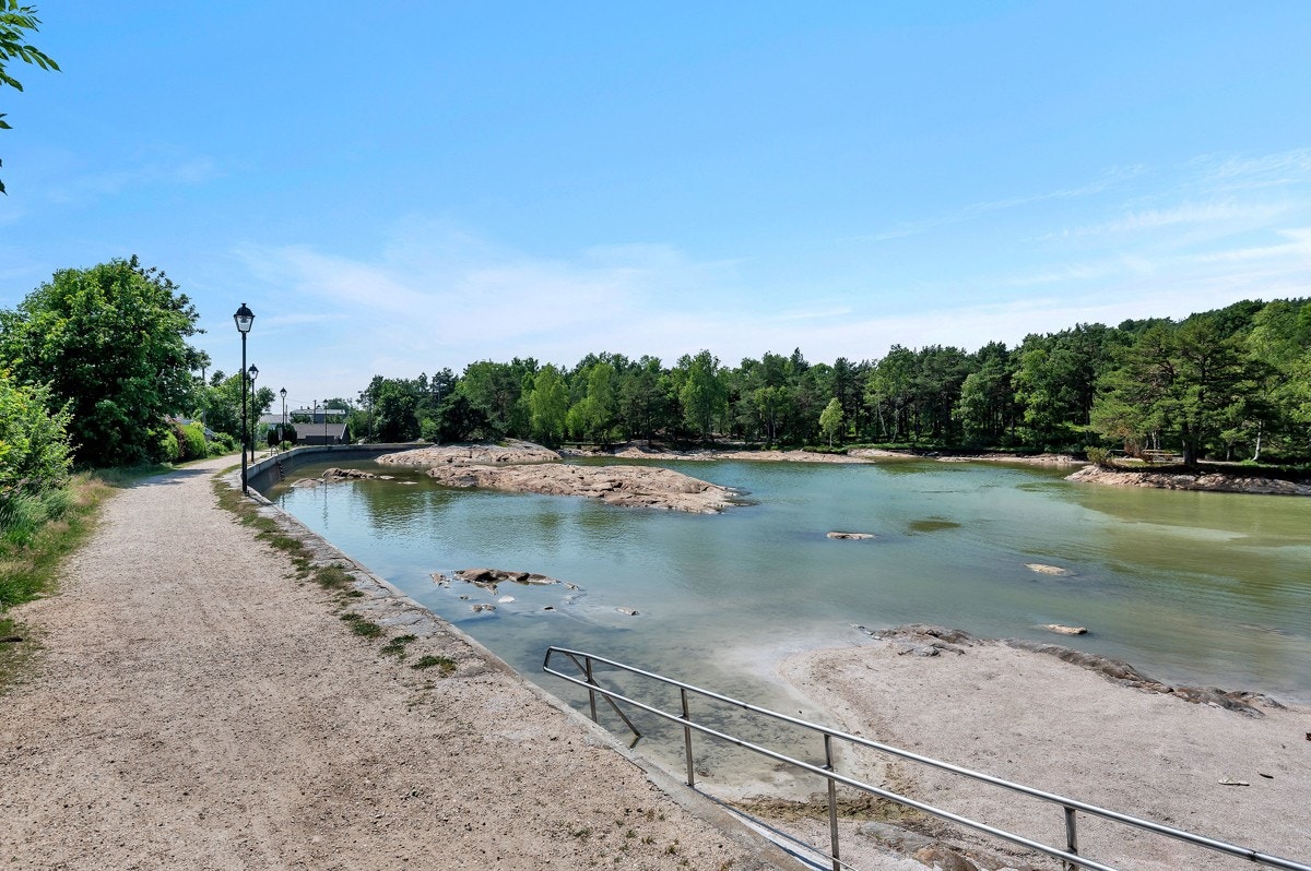 Flotte tur og badeplasser på Springvannstemmen kun få meter fra boligen Galleribilde