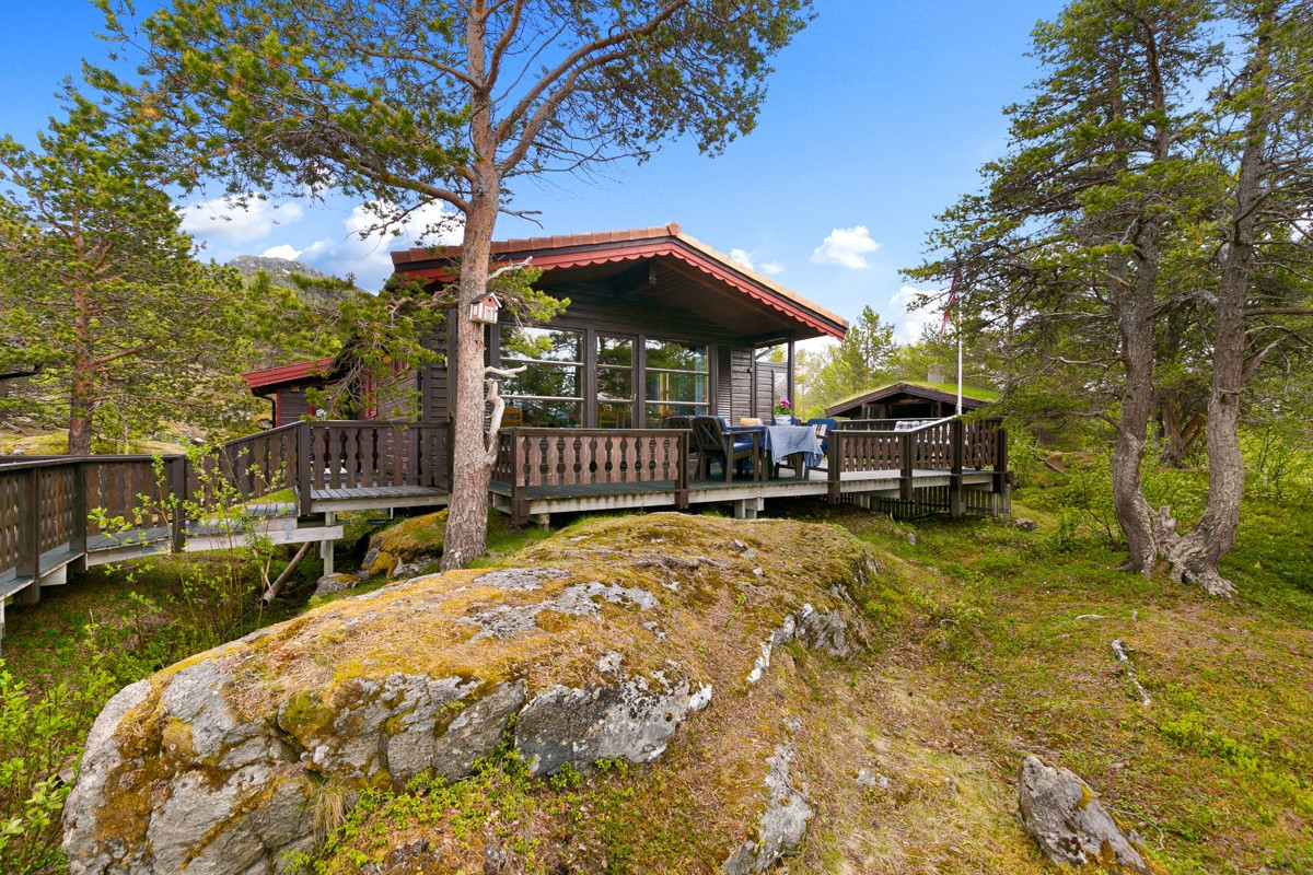 Tomten er naturtomt med