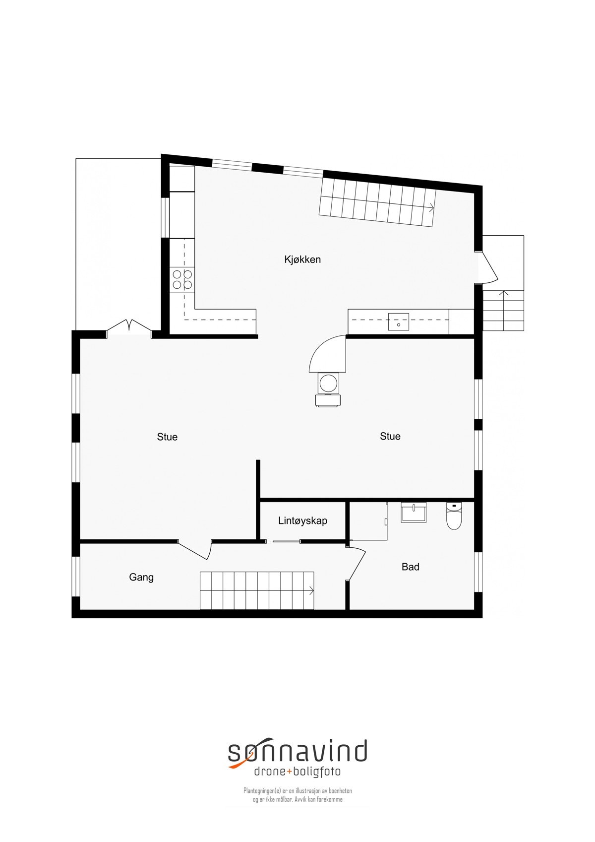 Plantegning_Østerkleiv32_2etg_2D Galleribilde