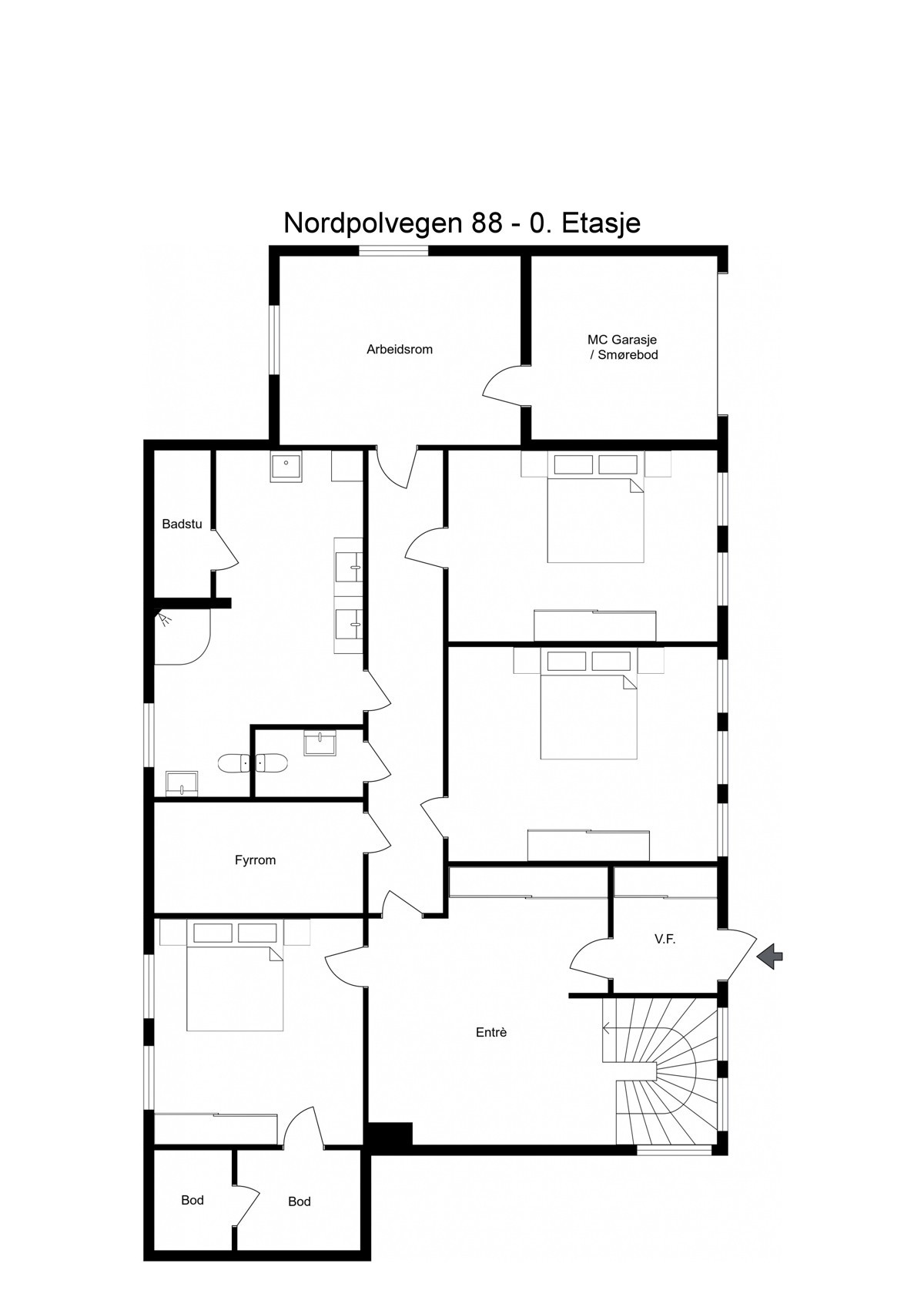 Planskisse 2. etasje