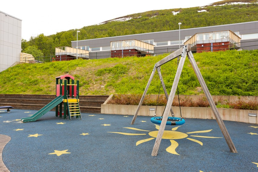 Fine uteområdet for barn og unge