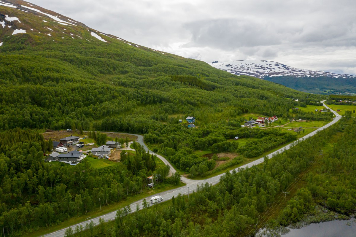 Utsikt fra tomten