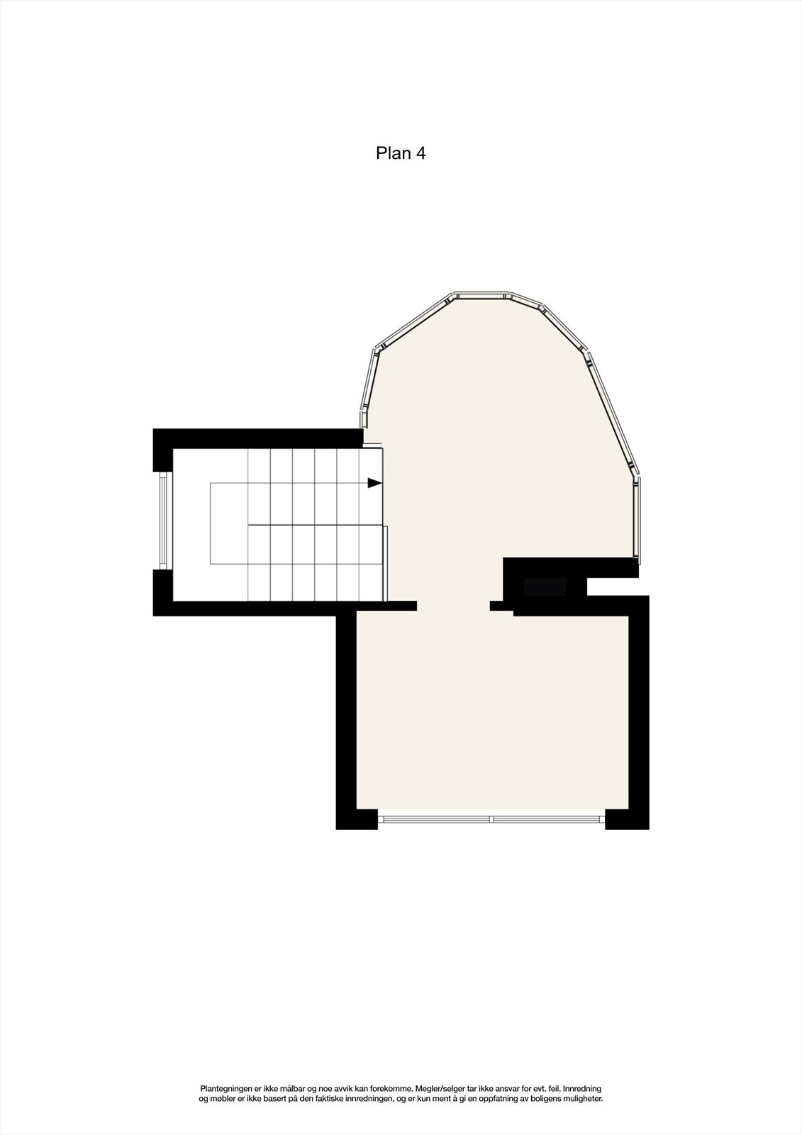 Plantegning 4 etasje Galleribilde