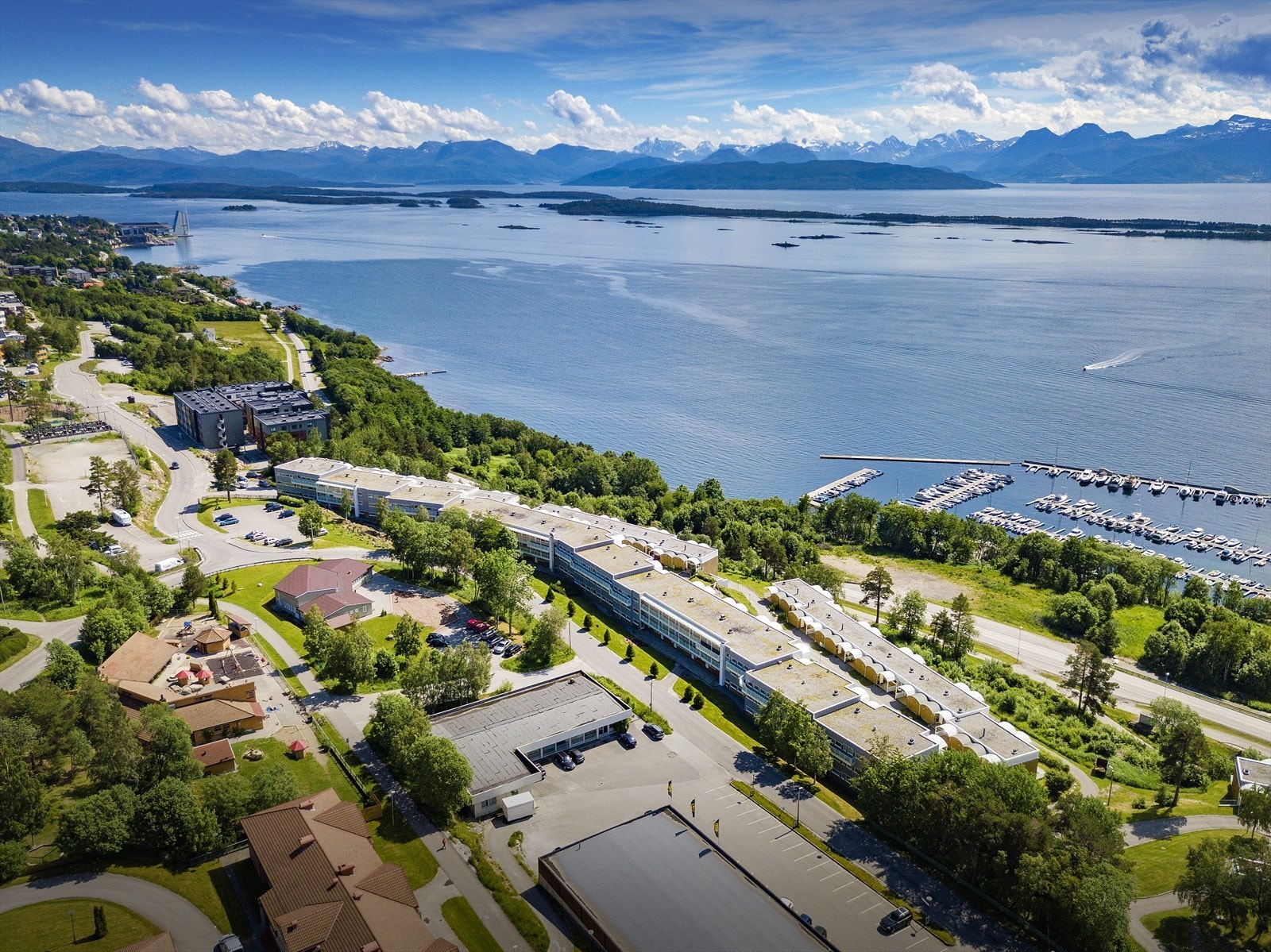 Borettslaget ligger på Kvam med gode bussforbindelser til sentrum Galleribilde