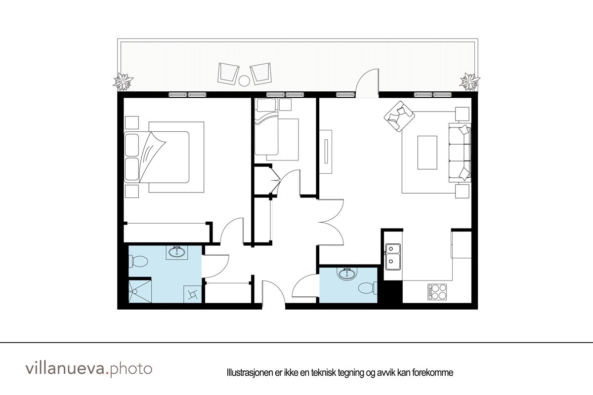 Plantegning. Ikke målbar. Galleribilde