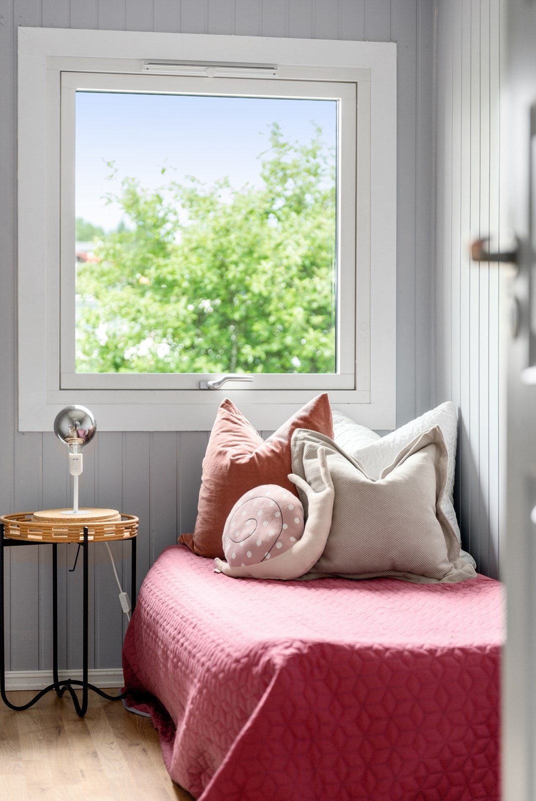 Soverom nr. 2 blir i dag benyttet som et barnerom. Galleribilde