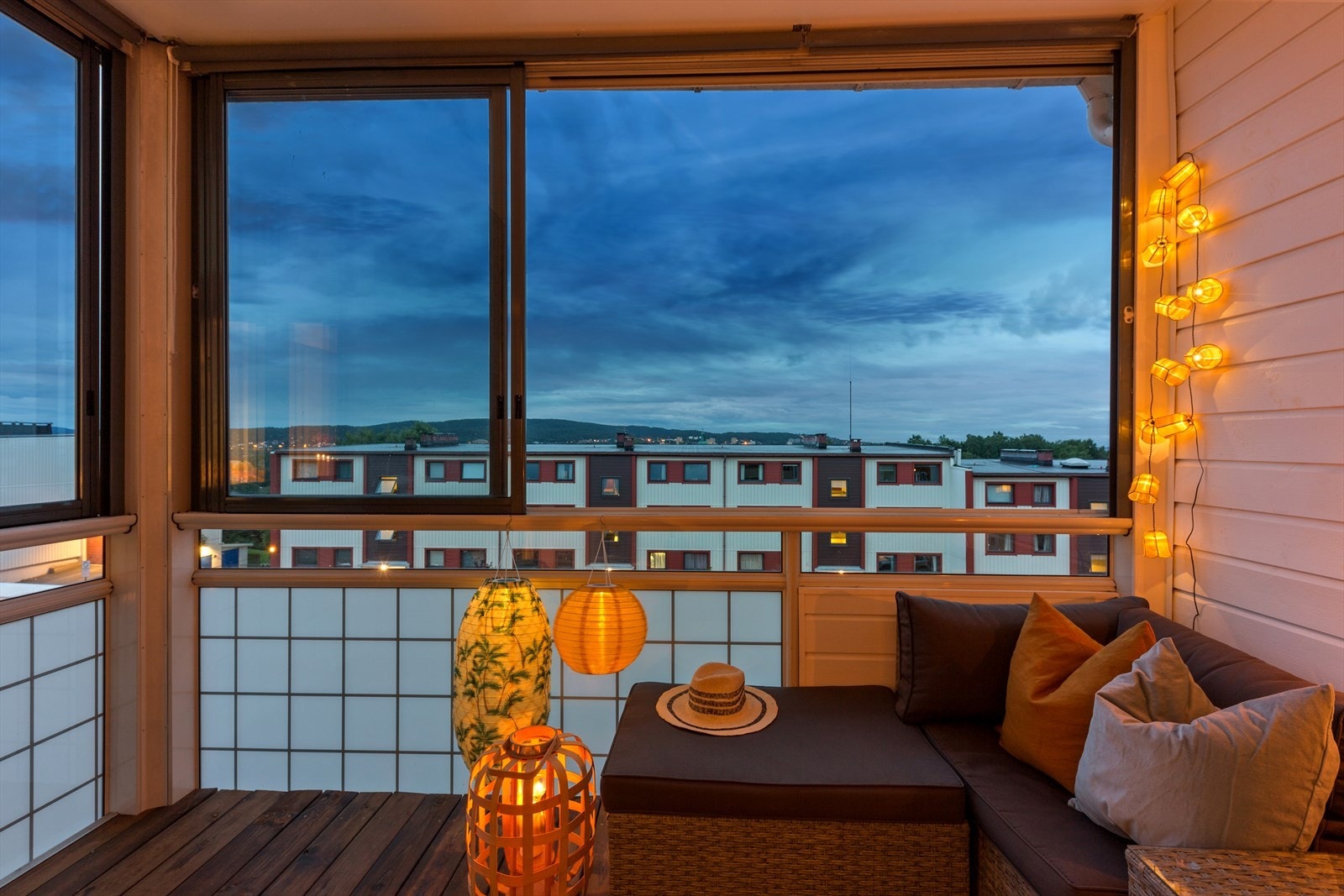 Her er det svært gode solforhold og med flott utsikt. Galleribilde