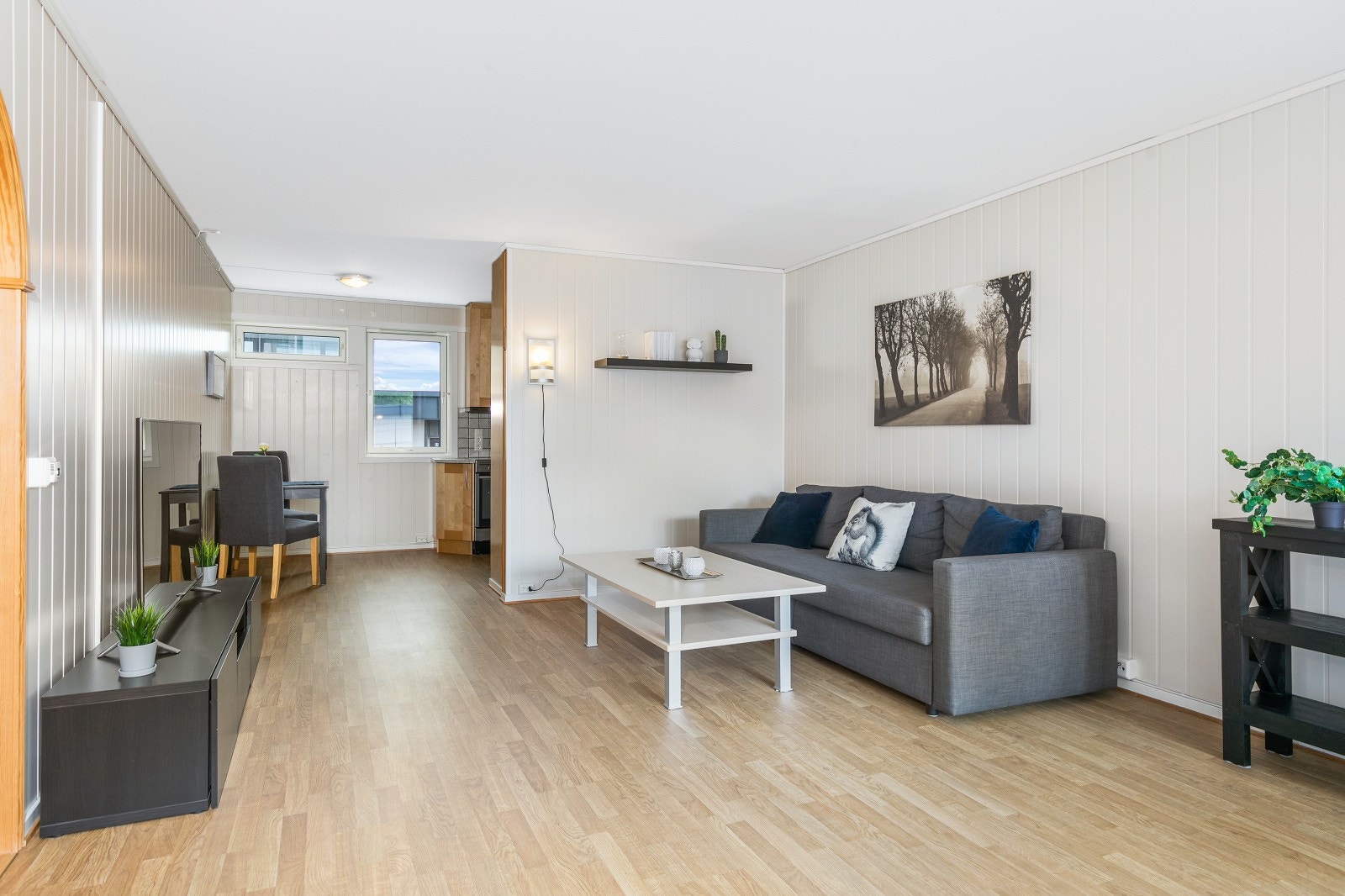 Det er lagt varmekabler i alle gulv (unntatt soverom). Galleribilde