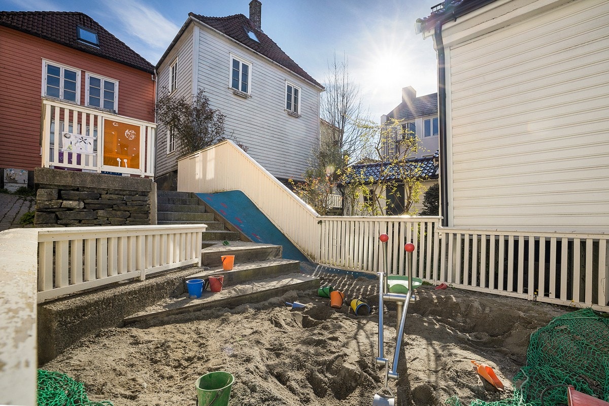Denne delen av byen boholder den koselige og varme følelsen med det private selv om en er veldig sentral. Galleribilde