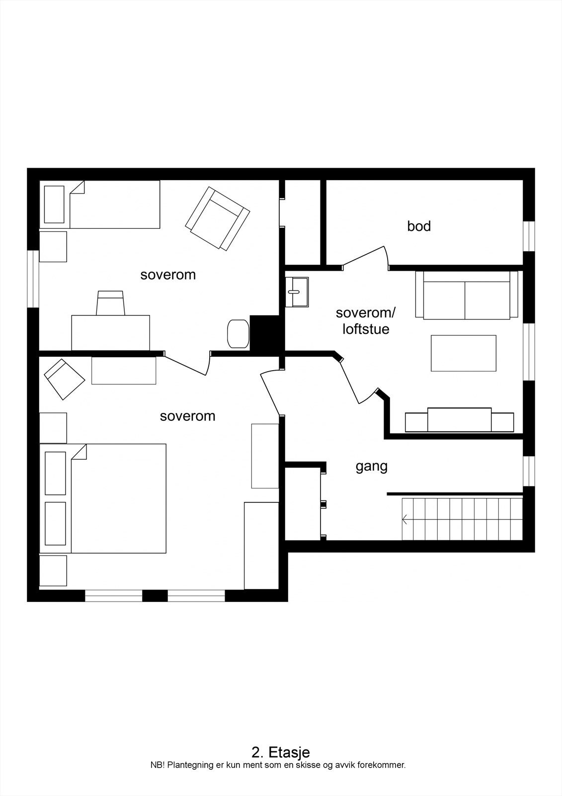 Plantegning. Galleribilde