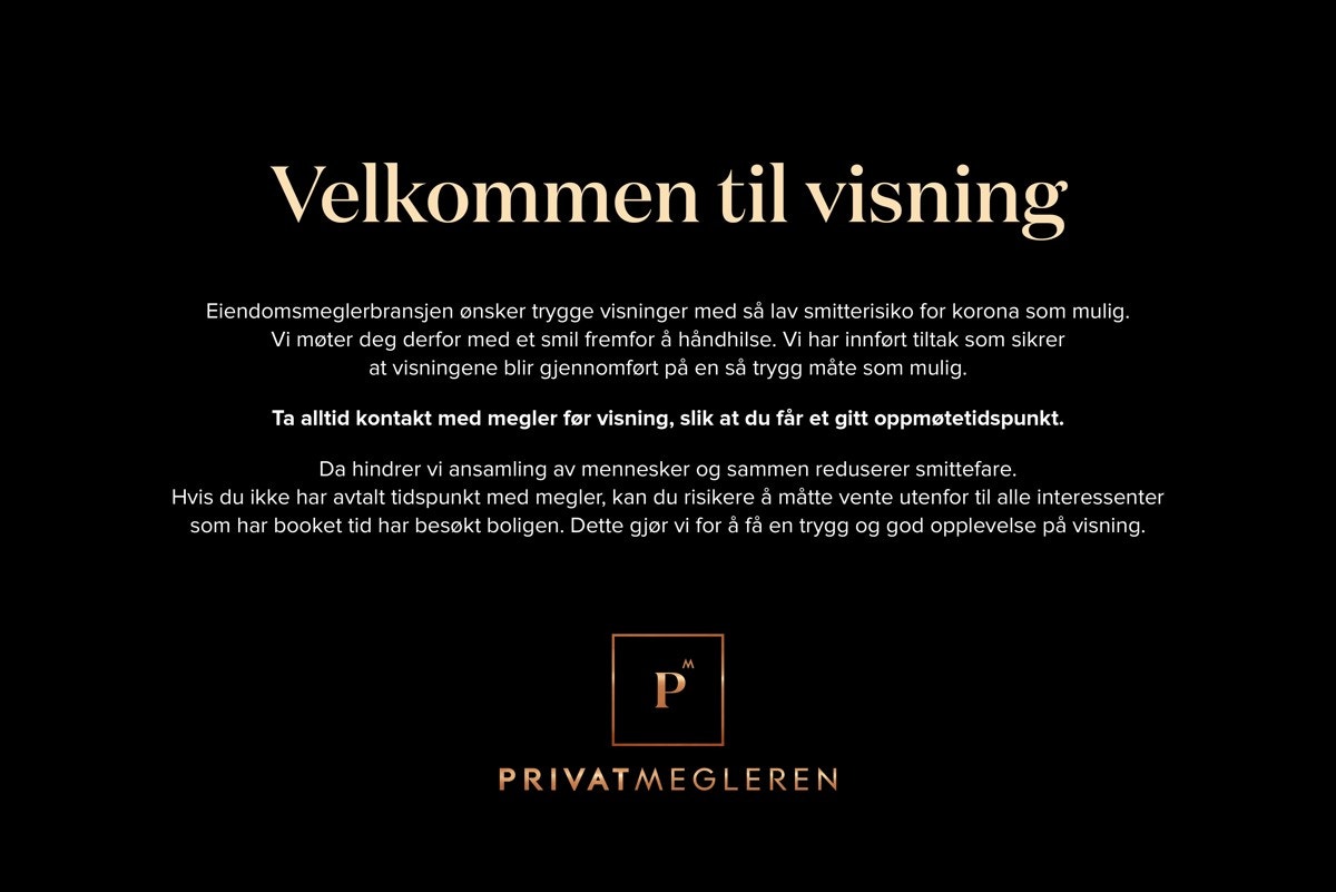 Velkommen til visning! Galleribilde