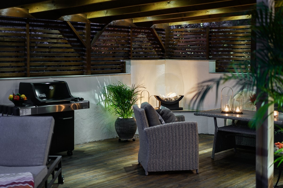 Uteområde. Galleribilde