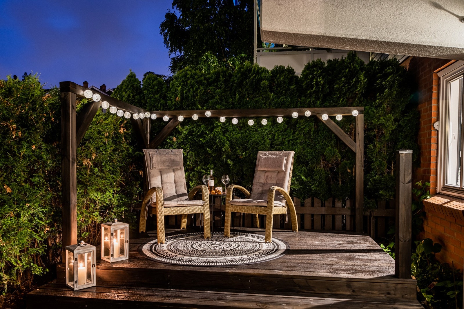 Her kan sene sommerdager nytes. Galleribilde