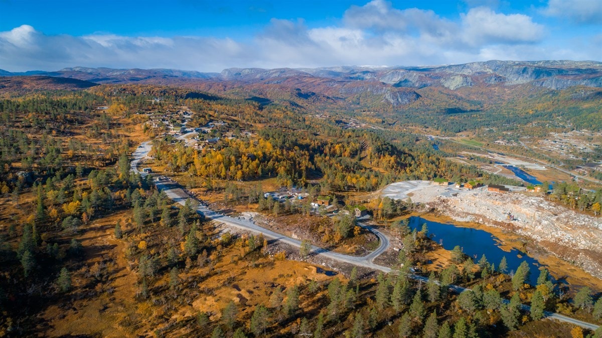 Kvisletoppen Aust tomtefelt Galleribilde