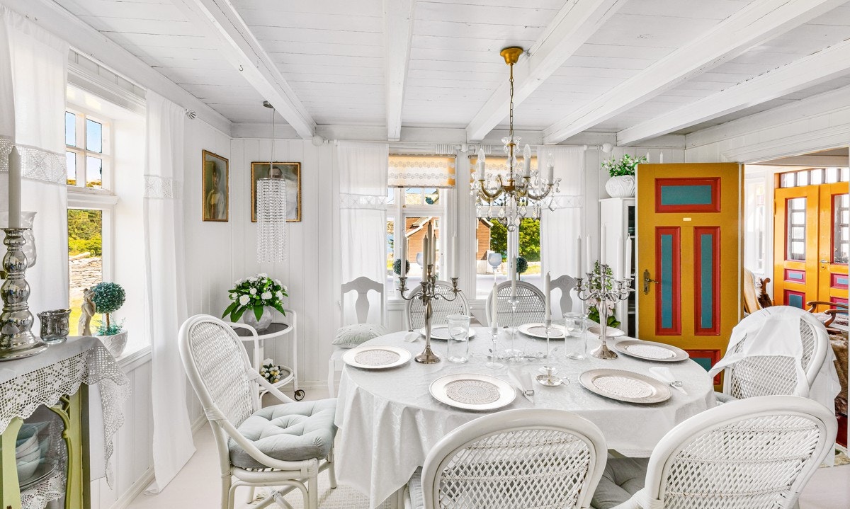 - Inviter til flotte middagsselskaper i ubeskrivelige omgivelser - Galleribilde