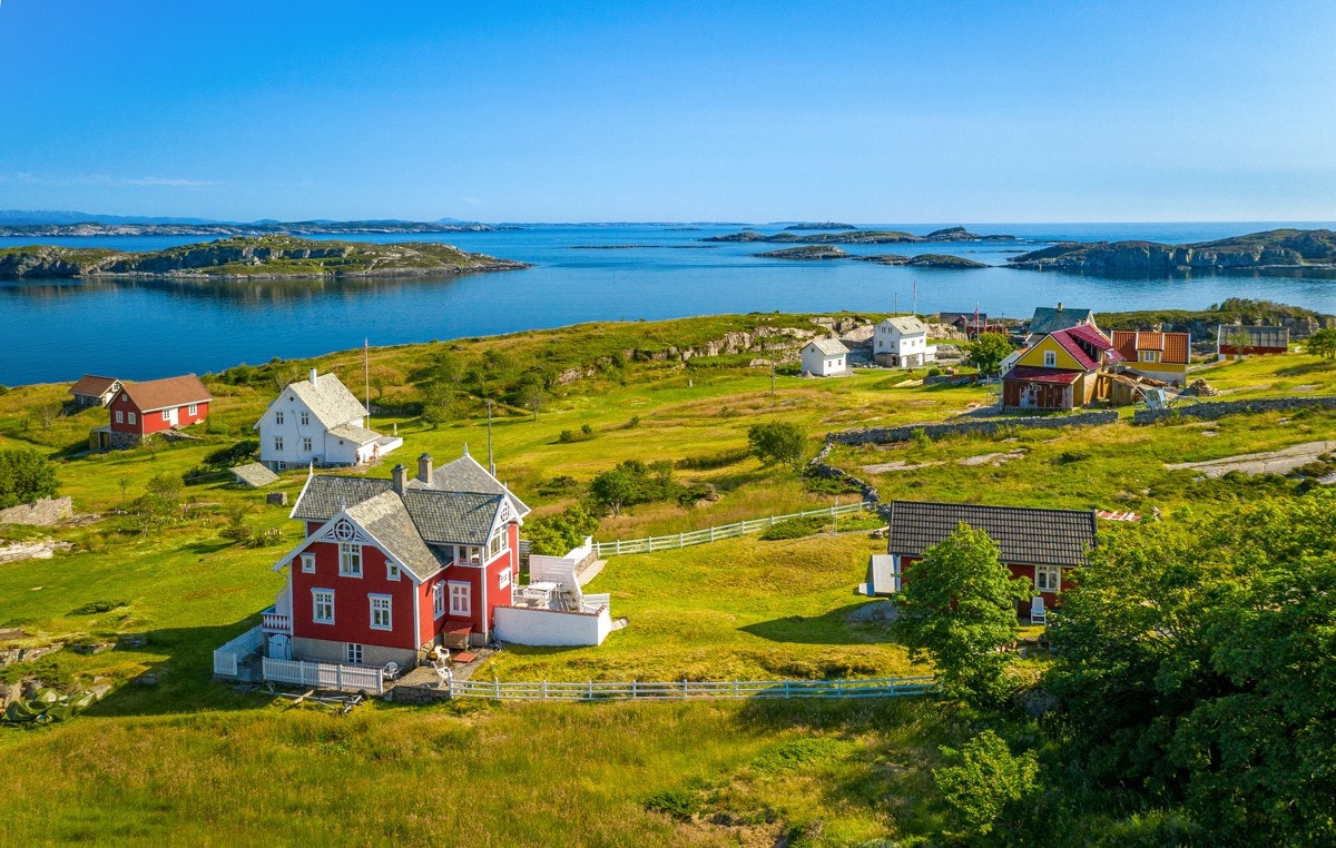 - En praktfull eiendom på solskinnsdager - Galleribilde