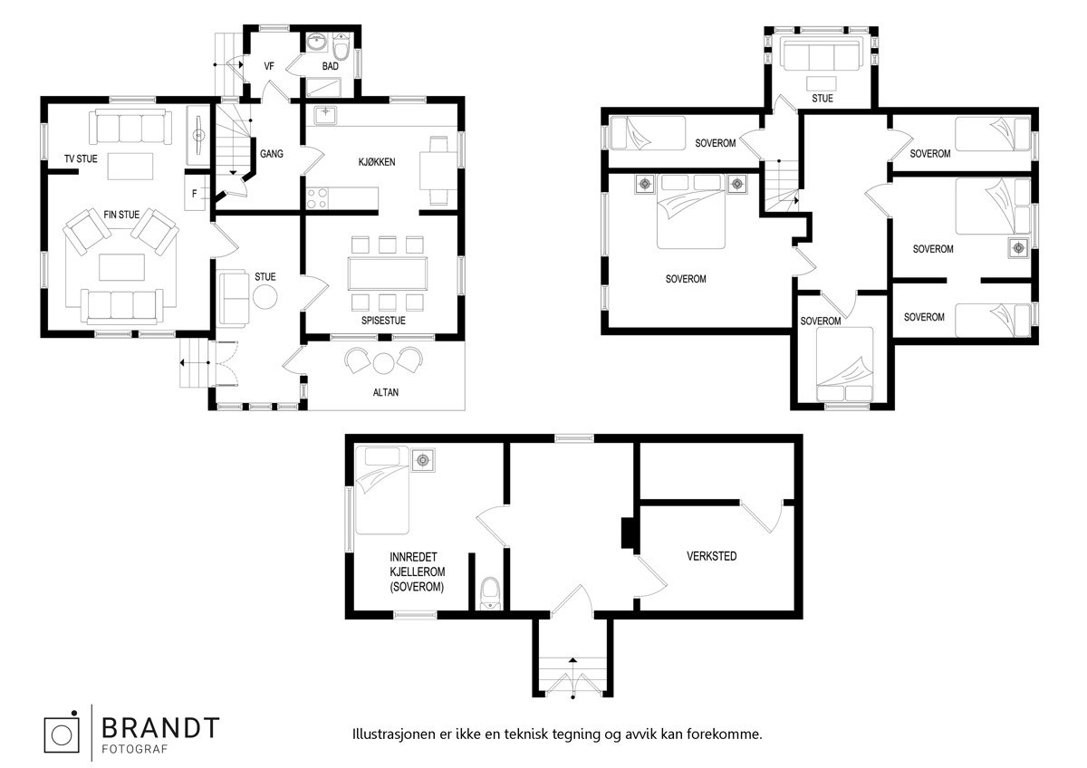 - Plantegning samlet - Galleribilde