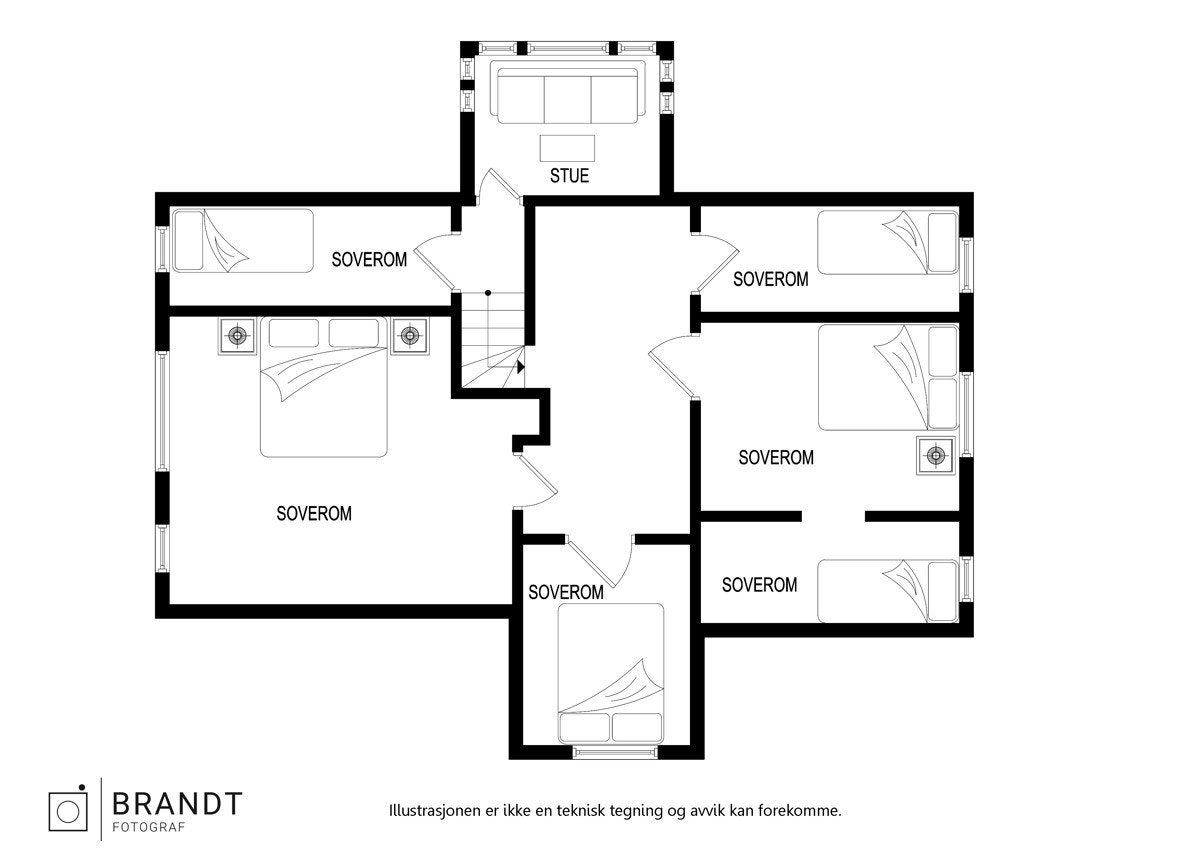 - Plantegning 2.etasje - Galleribilde
