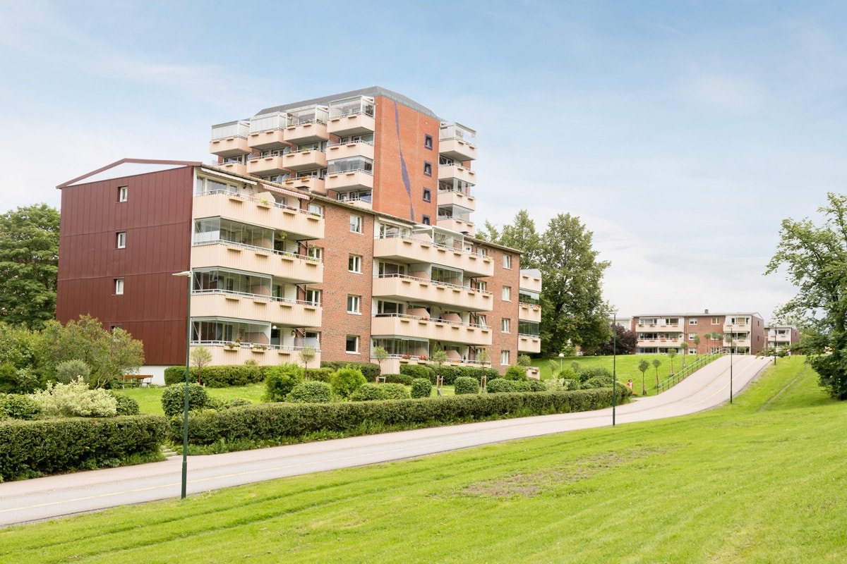 Borettslaget er veldrevet med pent opparbeidede fellesarealer. Galleribilde