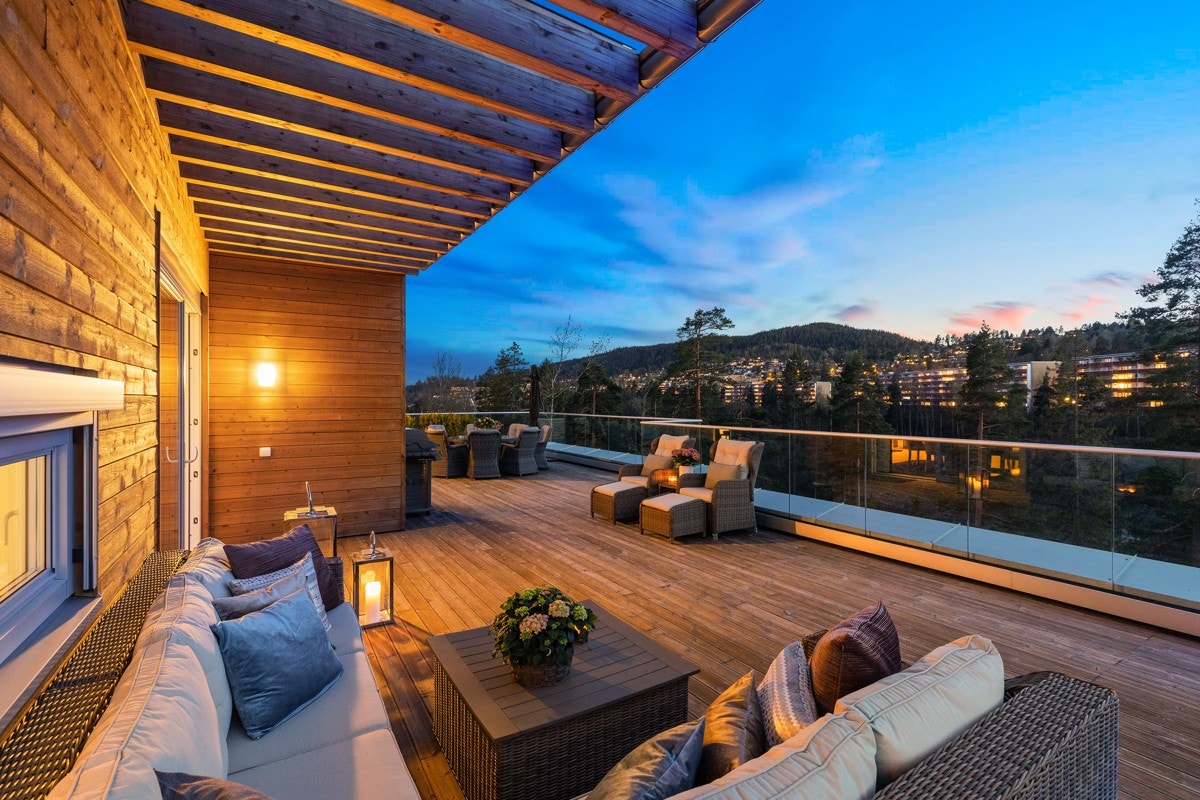 Her er alt tilrettelagt for en behagelig tilværelse, et perfekt sted for late sommerdager og hyggelige tilstelninger. Galleribilde