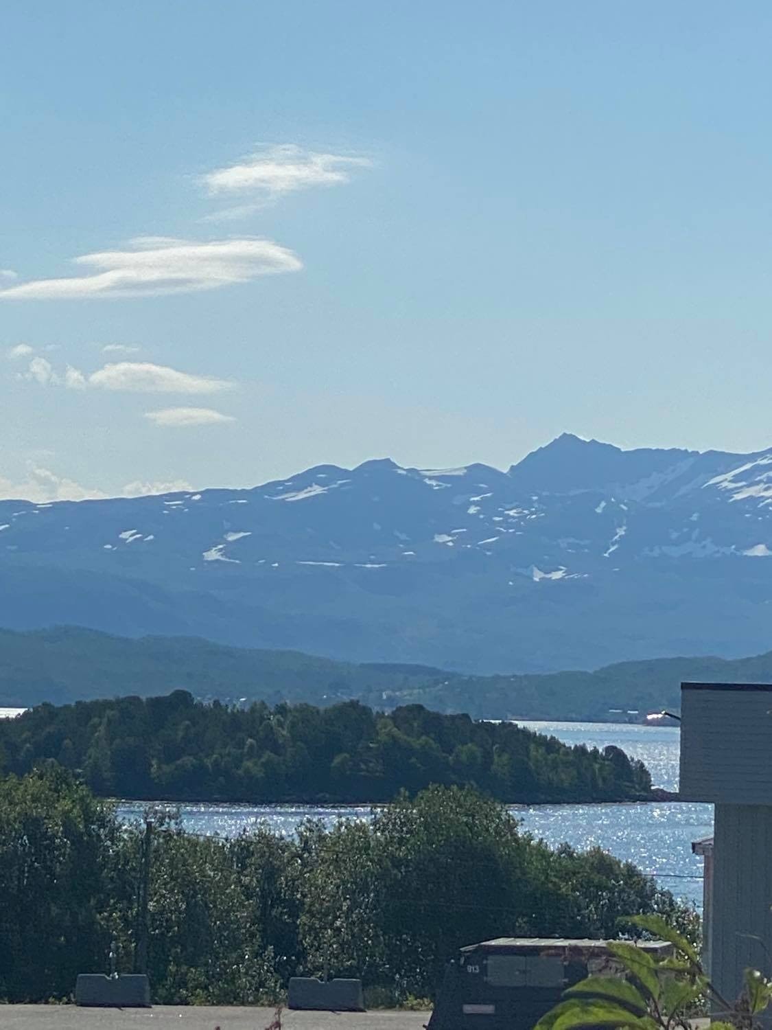 Utsikten fra tomten Galleribilde