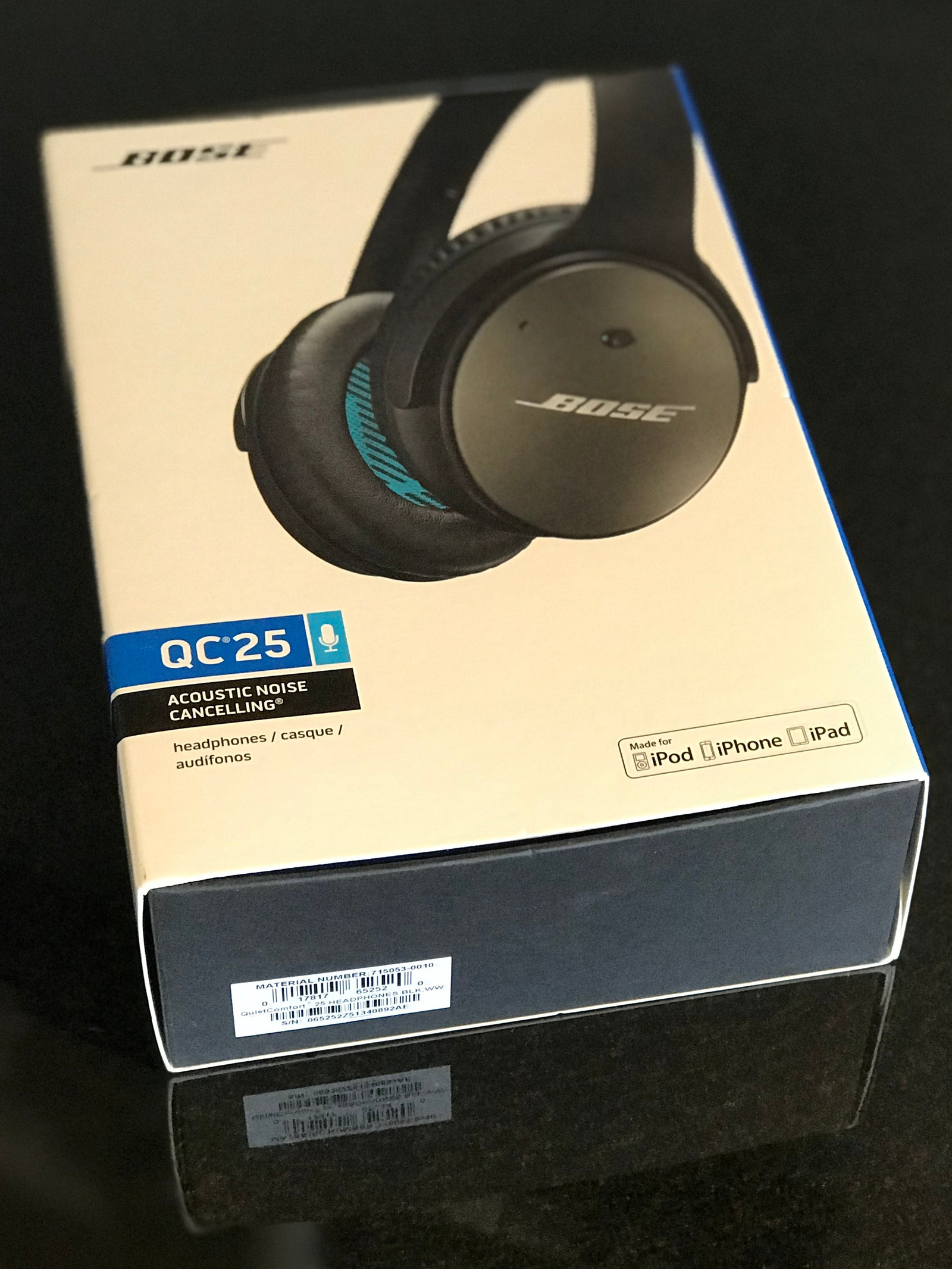 BOSE QuietComfort 25 Hodetelefoner, gratis frakt | FINN.no Bose QuietComfort 25 Acoustic Noise Cancelling
