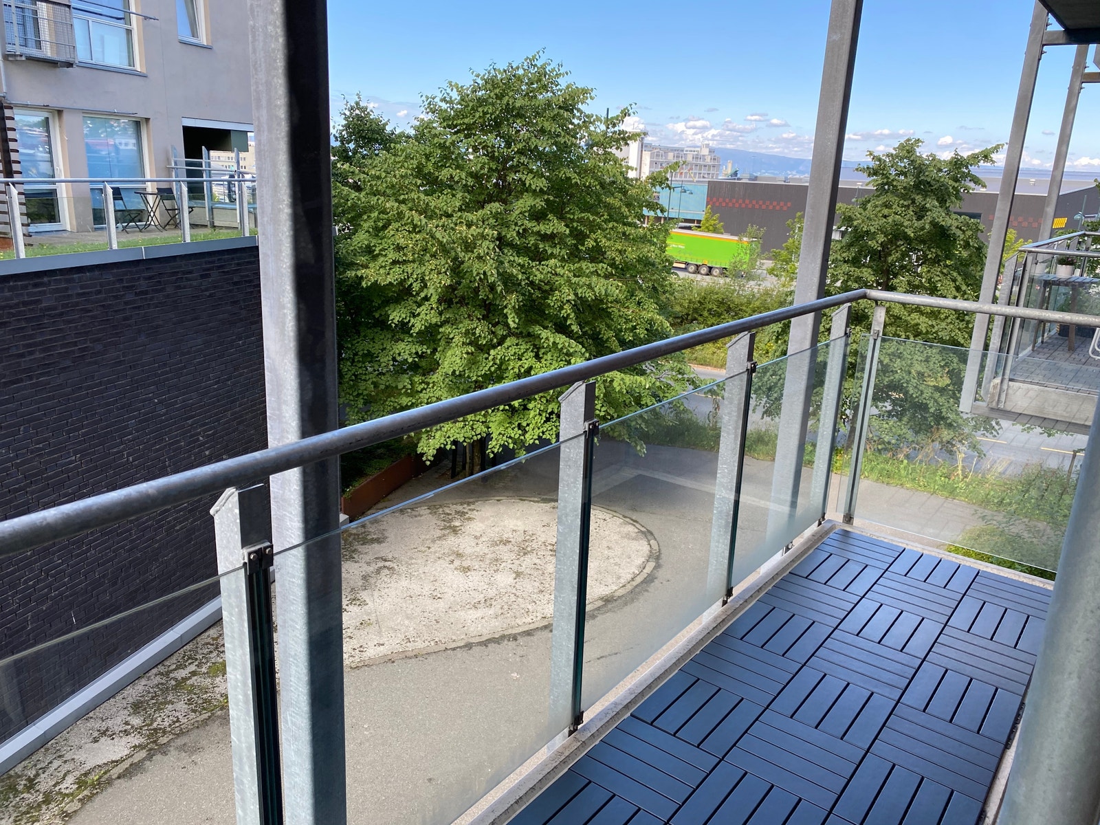 Balkong(kan ordne med møbler) Galleribilde