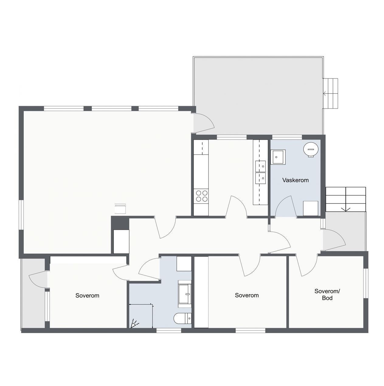 Grunnriss Galleribilde