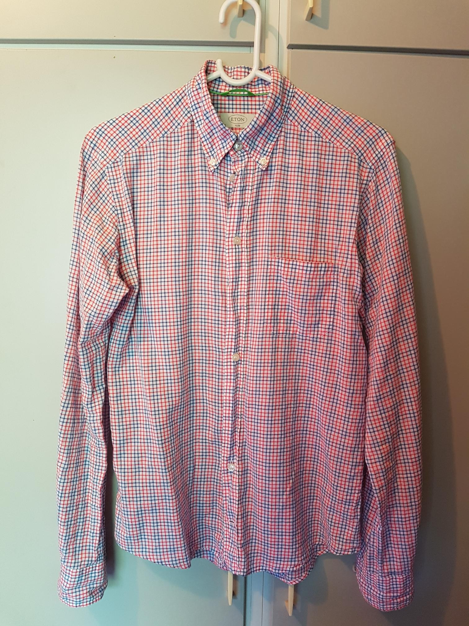Eton skjorte i str. S og slim fit | FINN.no ETON SKJORTE. | FINN.no