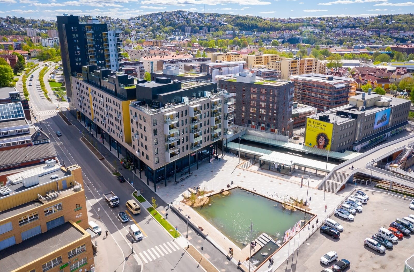 Sett ovenfra Galleribilde