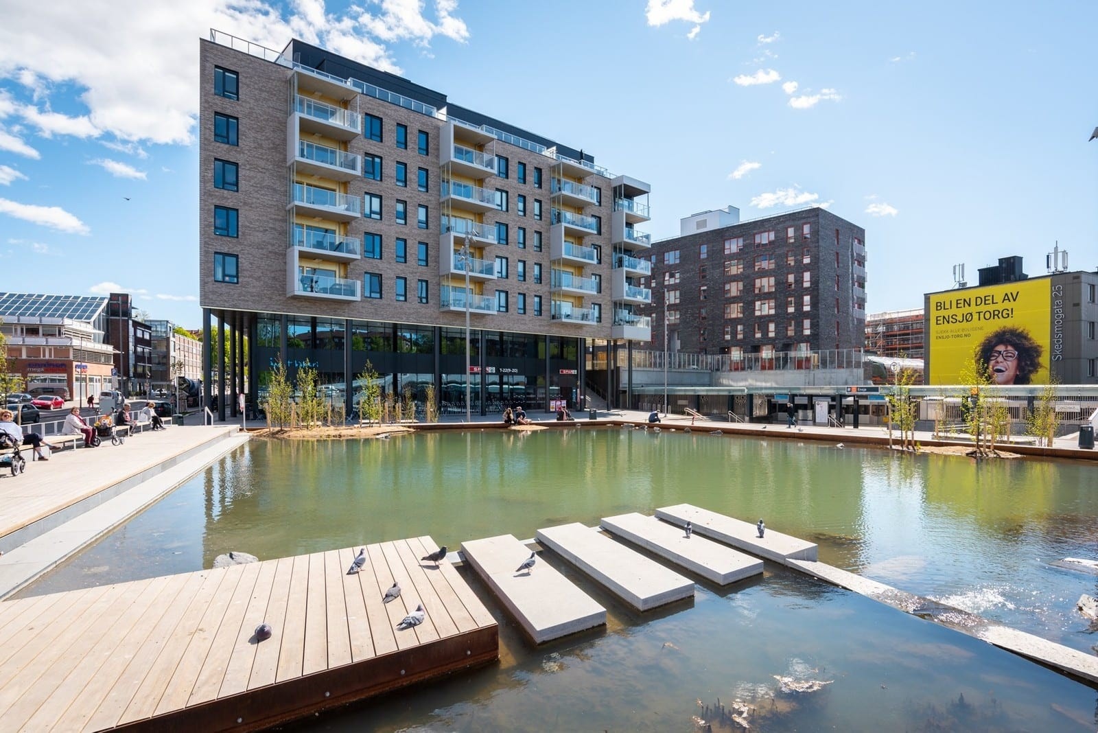 Fasaden til bygget Galleribilde