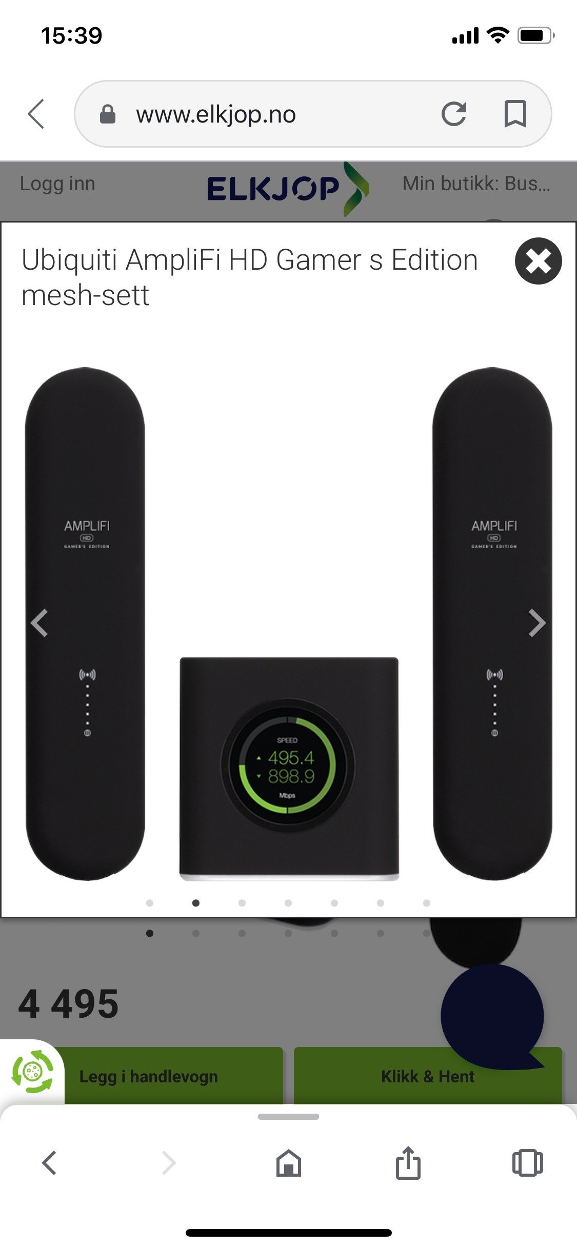 Superbra trådløst nettverk i boligen. Galleribilde