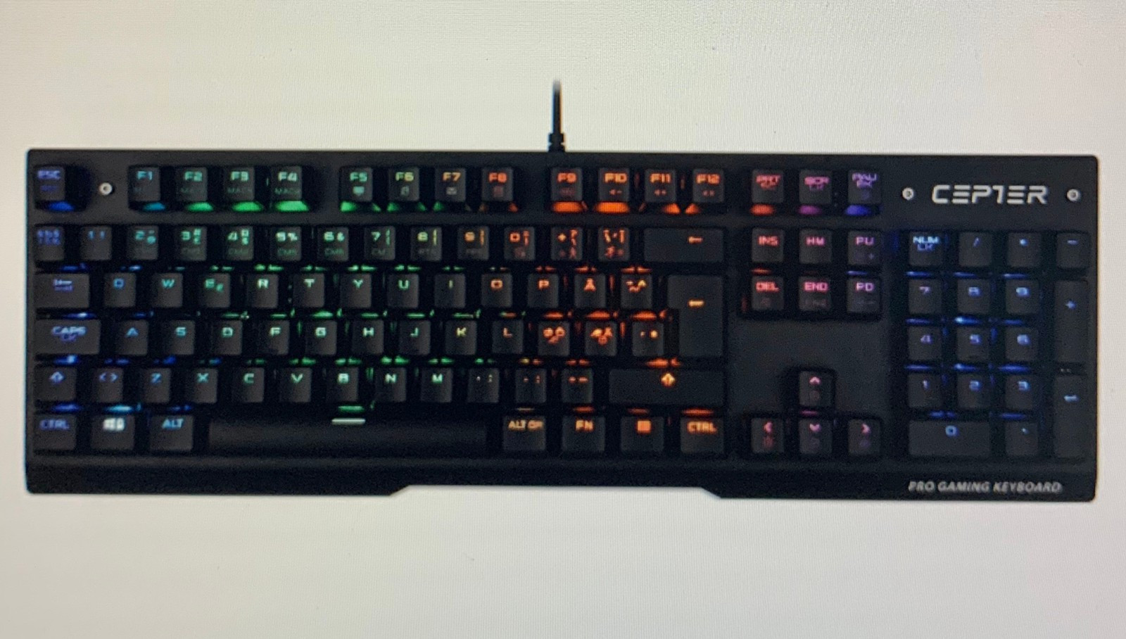 Cepter X 13 Pro gamer | FINN.no Cepter tastatur | FINN.no
