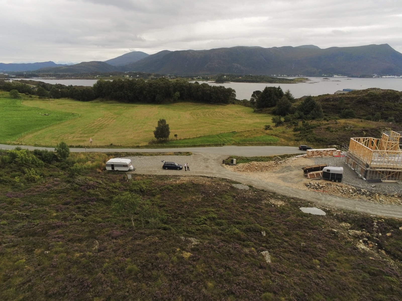 utsikt sørover Galleribilde